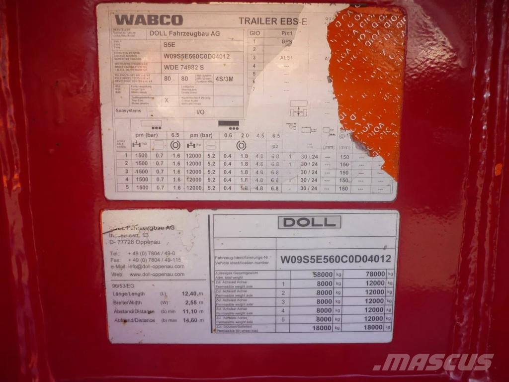 Doll S5E Hydraulic Suspension, Steering and Remote Cont Poluprikolice labudice