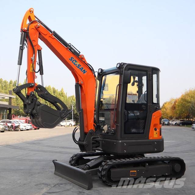 Soosan 3吨履带式挖掘机 Excavadoras sobre orugas