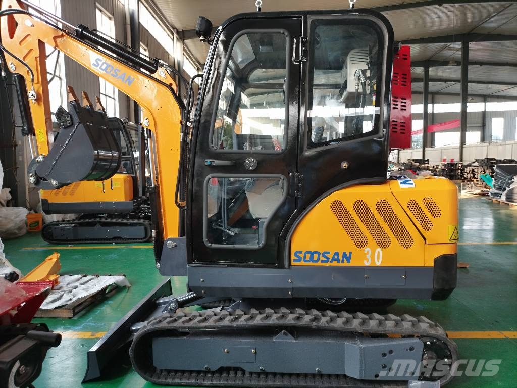 Soosan 3吨履带式挖掘机 Excavadoras sobre orugas