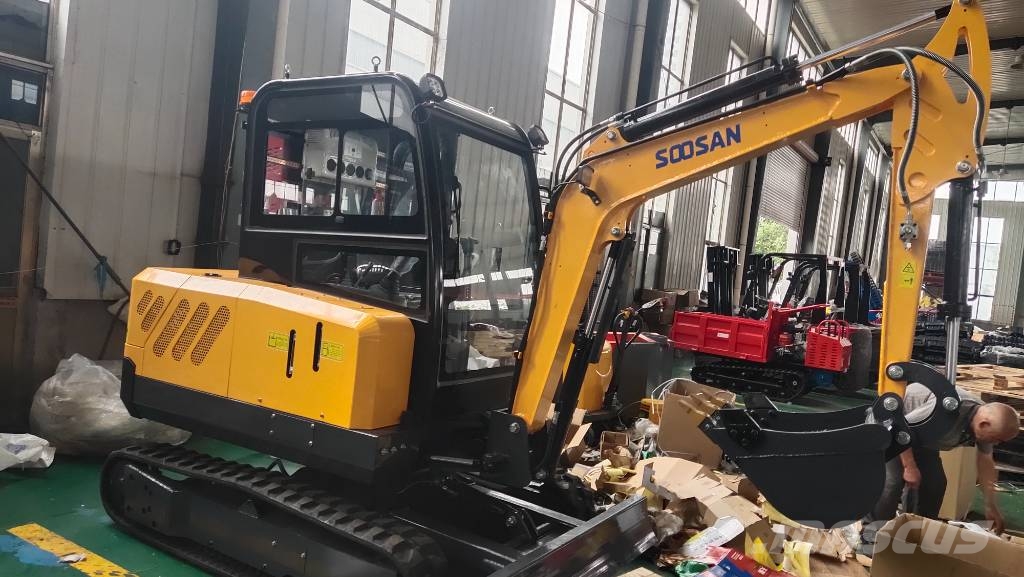 Soosan 3吨履带式挖掘机 Excavadoras sobre orugas