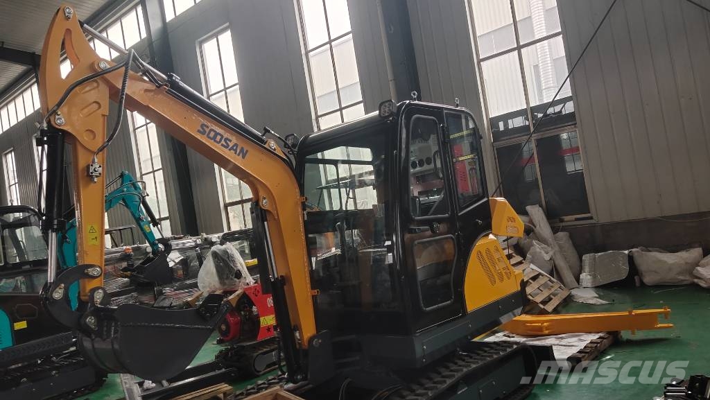 Soosan 3吨履带式挖掘机 Excavadoras sobre orugas