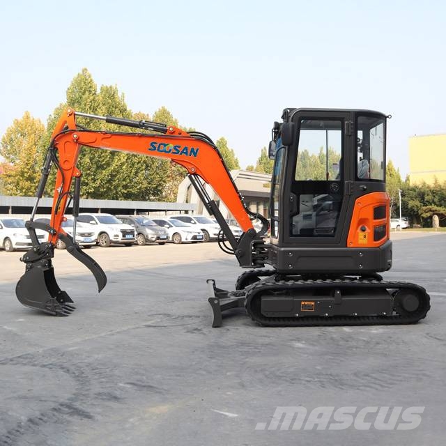 Soosan 3吨履带式挖掘机 Excavadoras sobre orugas