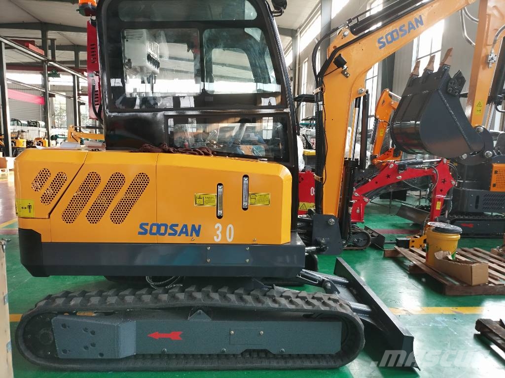 Soosan 3吨履带式挖掘机 Excavadoras sobre orugas