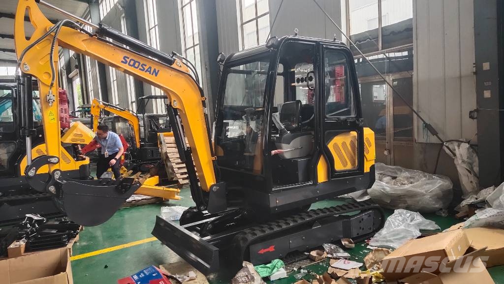 Soosan 3吨履带式挖掘机 Excavadoras sobre orugas