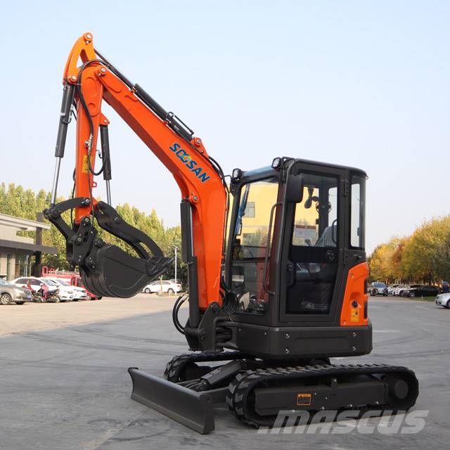 Soosan 3吨履带式挖掘机 Excavadoras sobre orugas
