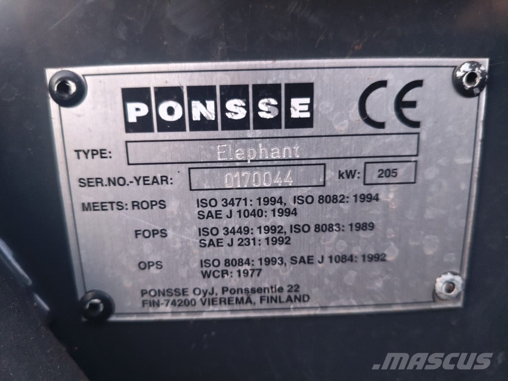 Ponsse Elephant Forwarder