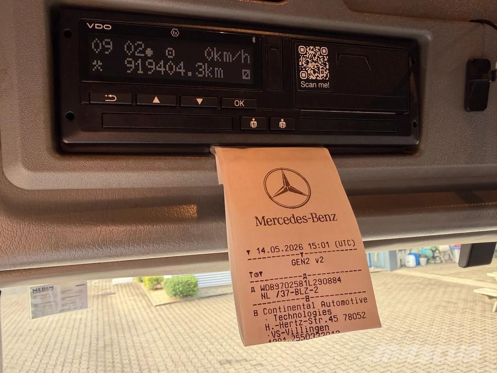 Mercedes-Benz Atego 1229 L Huifzeil met Borden / Euro 4 / Manual Kamioni sa ceradom
