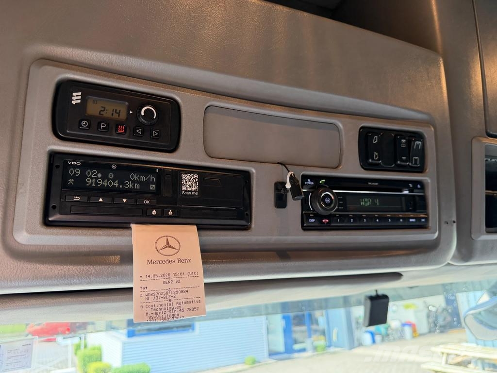 Mercedes-Benz Atego 1229 L Huifzeil met Borden / Euro 4 / Manual Kamioni sa ceradom