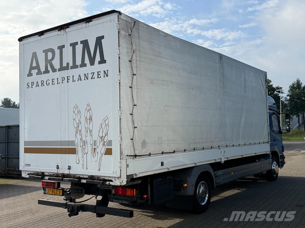 Mercedes-Benz Atego 1229 L Huifzeil met Borden / Euro 4 / Manual Kamioni sa ceradom