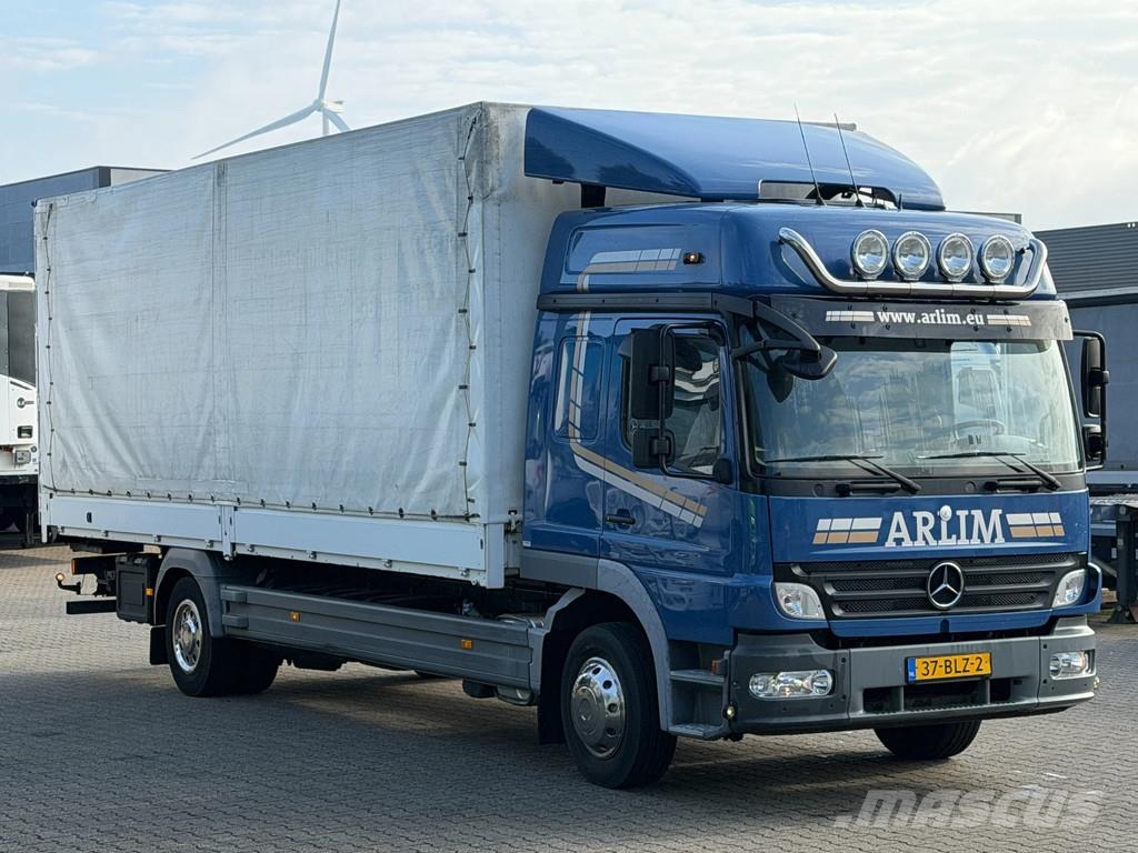 Mercedes-Benz Atego 1229 L Huifzeil met Borden / Euro 4 / Manual Kamioni sa ceradom