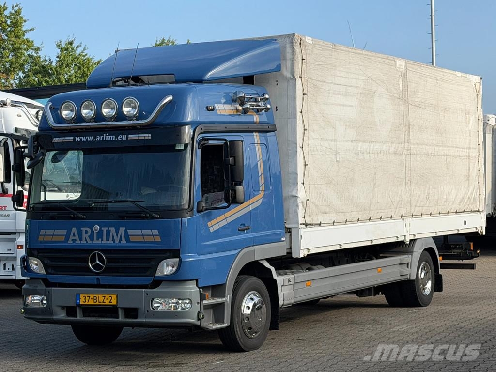 Mercedes-Benz Atego 1229 L Huifzeil met Borden / Euro 4 / Manual Kamioni sa ceradom