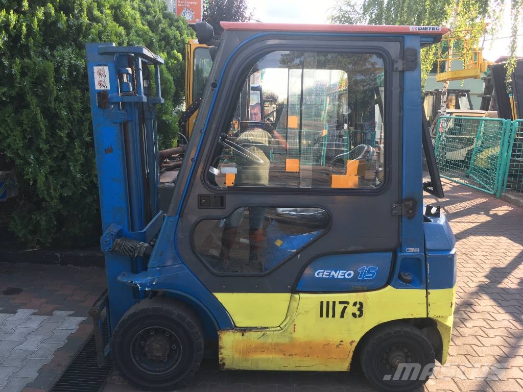 Toyota 7 FD 15 V-3113 OB Dizelski viljuškari