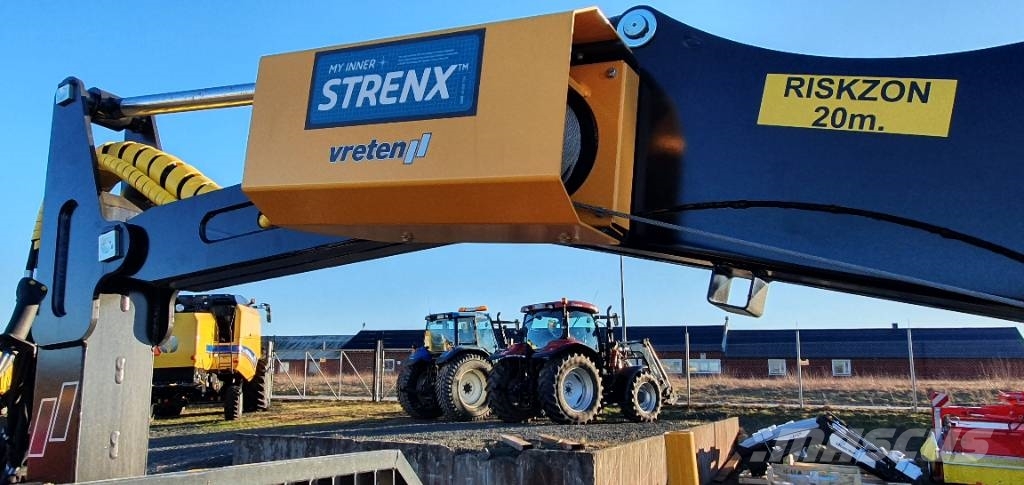 Vreten 1000 med 65-40N kran Inne przyczepy