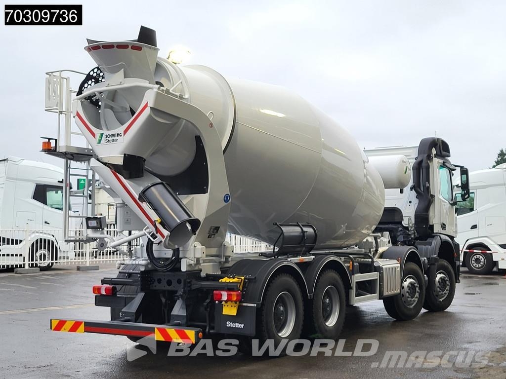 Mercedes-Benz Arocs 4142 8X4 NEW! 12m3 Stetter Mixer Steelsuspen شاحنات خرسانة