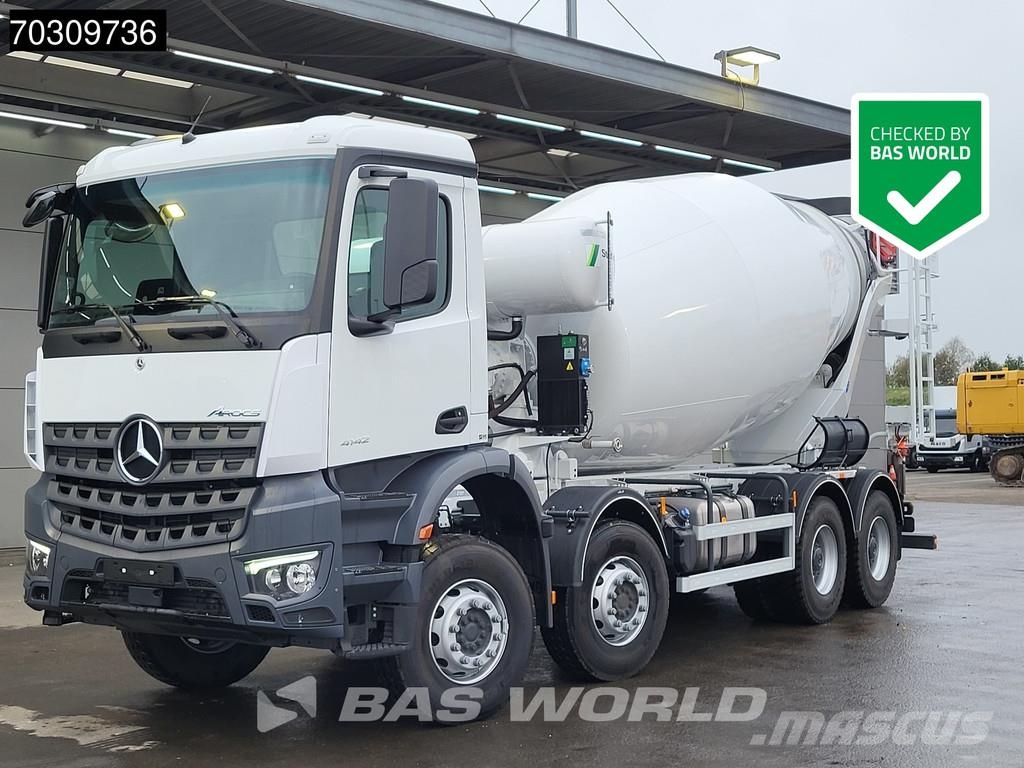 Mercedes-Benz Arocs 4142 8X4 NEW! 12m3 Stetter Mixer Steelsuspen شاحنات خرسانة