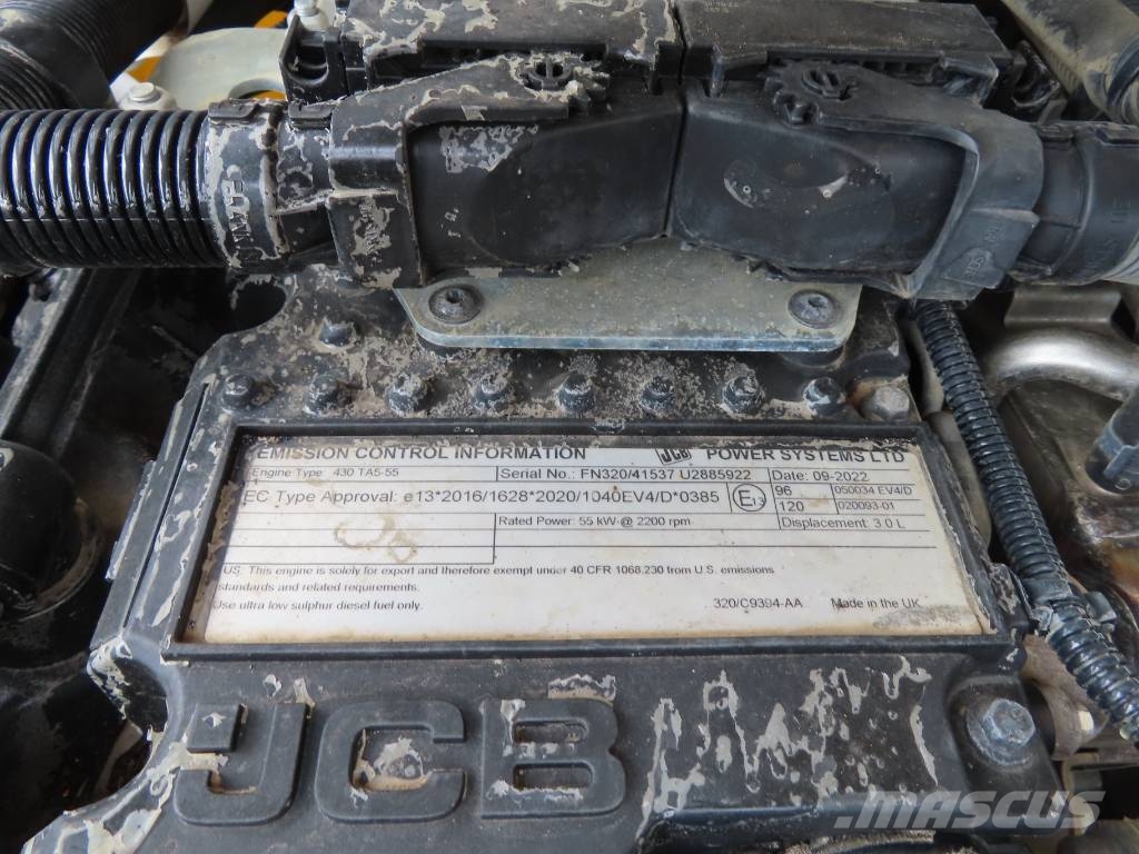 JCB 540-180 Teleskopiskie manipulatori