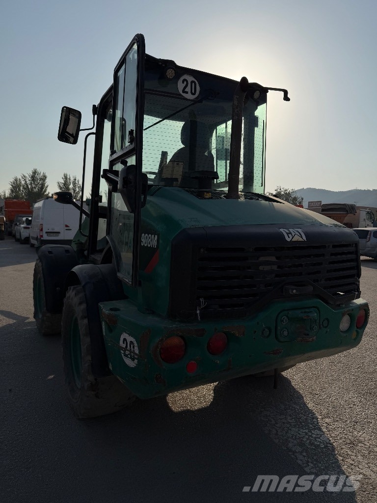 CAT 908M Naudoti ratiniai krautuvai