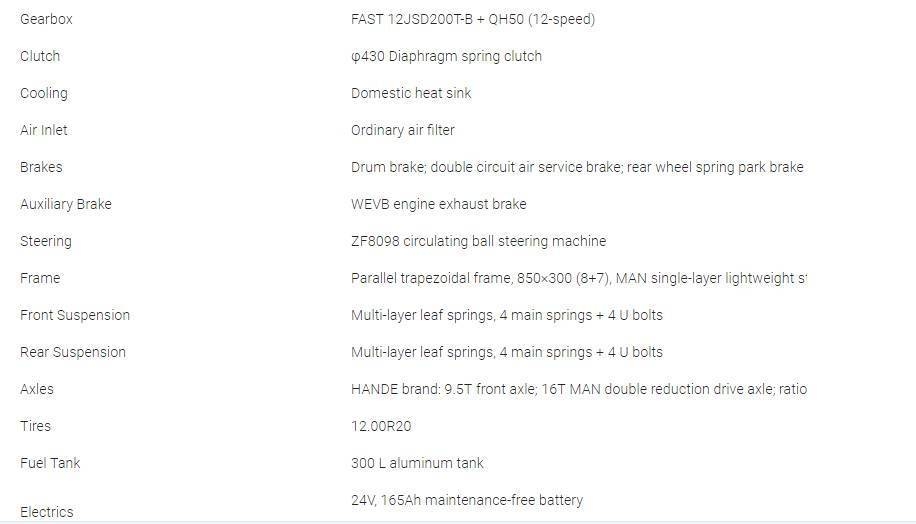 Shacman X3000 Dump Truck Price Tippbilar
