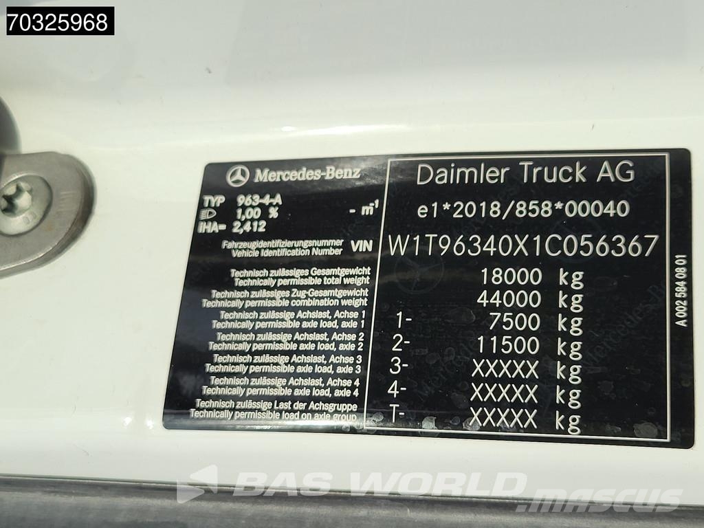 Mercedes-Benz Actros L 1845 4X2 BigSpace Retarder 2xTanks Standk Vlačilci