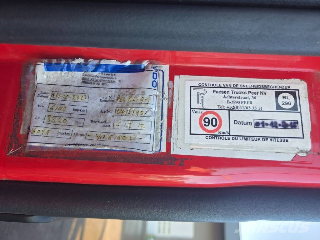 Oletto A04-A06-C08 (AF100H) Citerne à bitume calorifugée