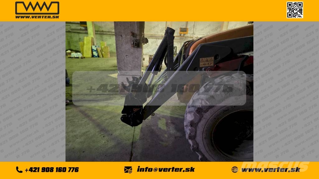 Verter rýchloupínač terex mecalac tlb 880, tlb 990 Conectores