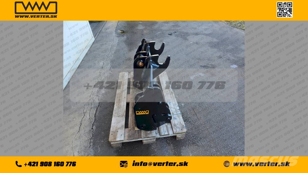 Verter rýchloupínač terex mecalac tlb 880, tlb 990 Conectores
