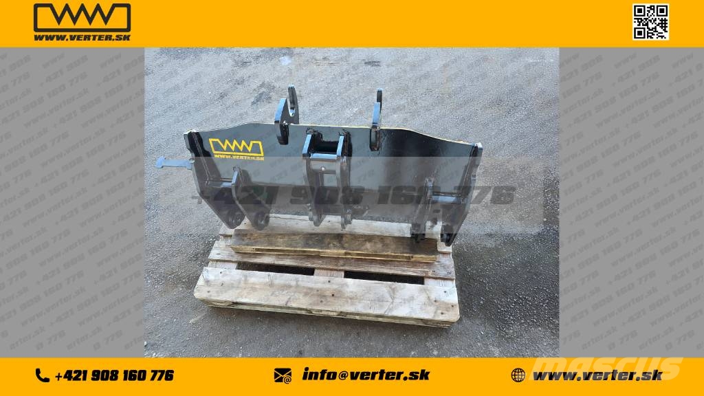 Verter rýchloupínač terex mecalac tlb 880, tlb 990 Conectores