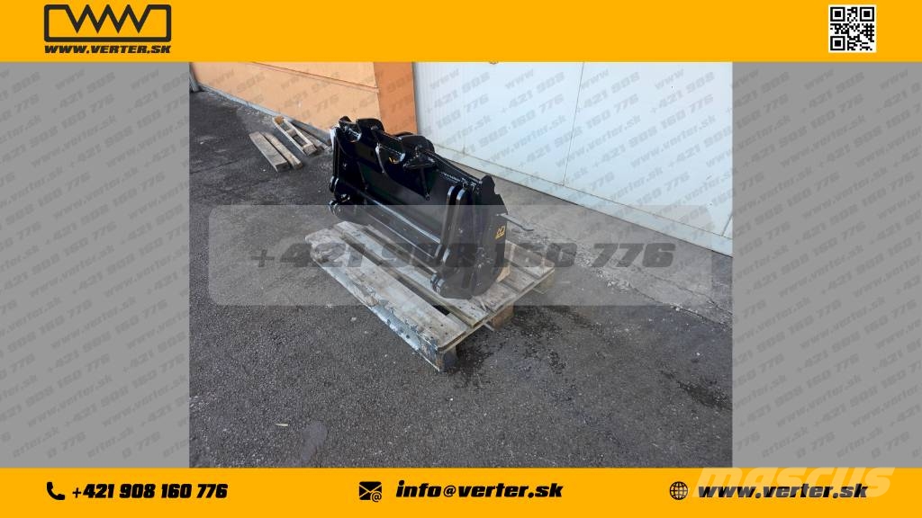 Verter rýchloupínač terex mecalac tlb 880, tlb 990 Conectores
