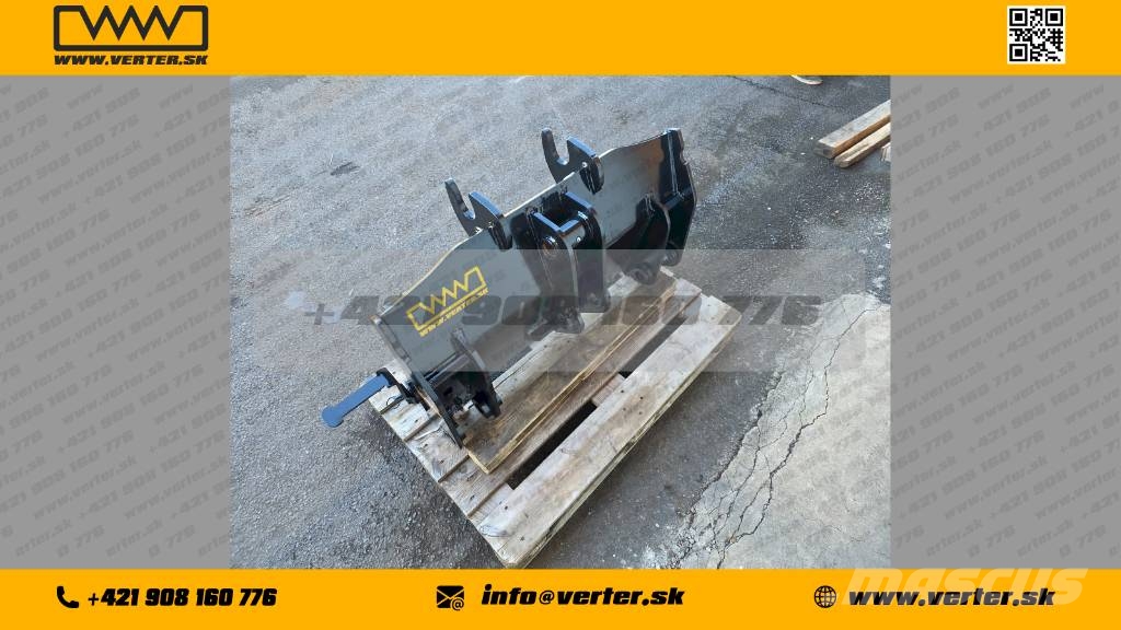 Verter rýchloupínač terex mecalac tlb 880, tlb 990 Conectores