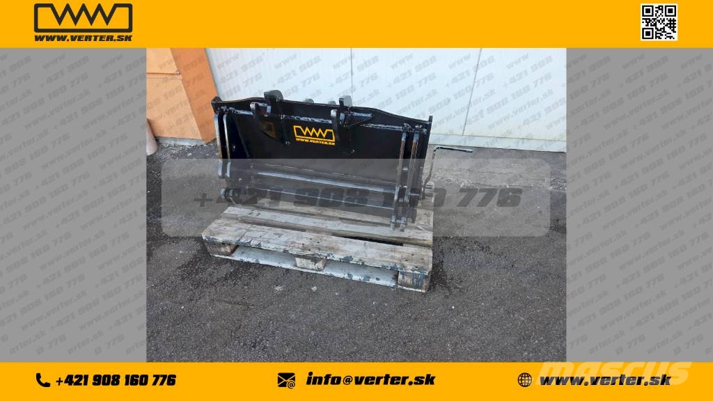 Verter rýchloupínač terex mecalac tlb 880, tlb 990 Conectores