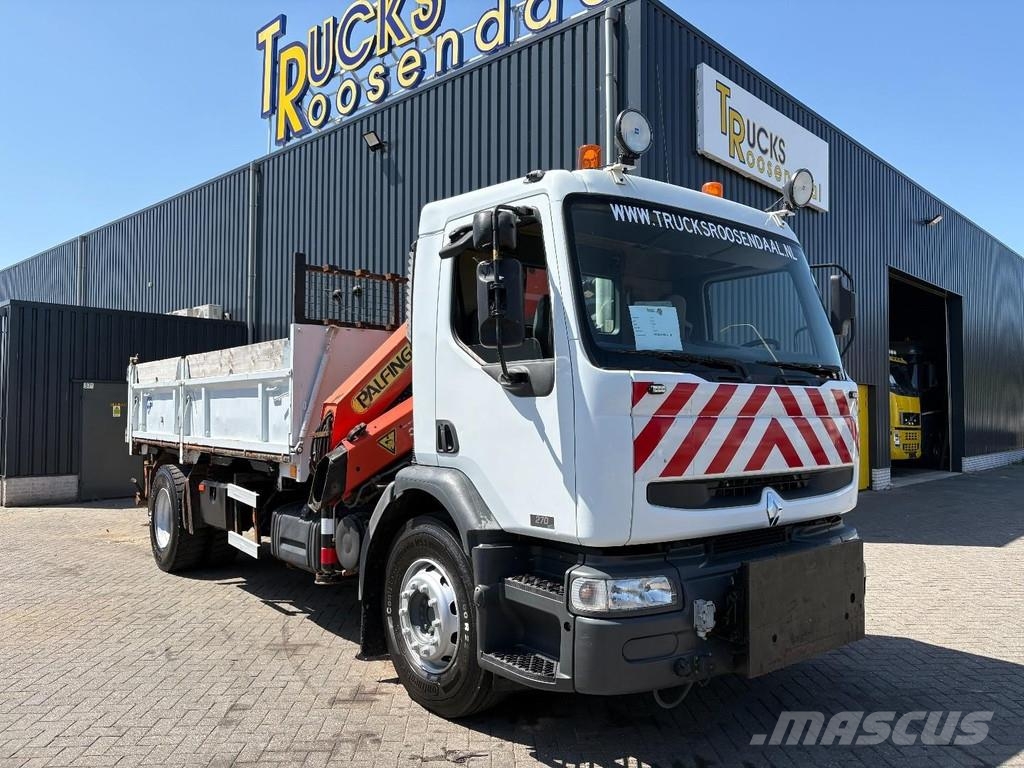 Renault Premium + PALFINGER PK 10000. 2 X EXT. + REMOTE + Bañeras basculantes usadas