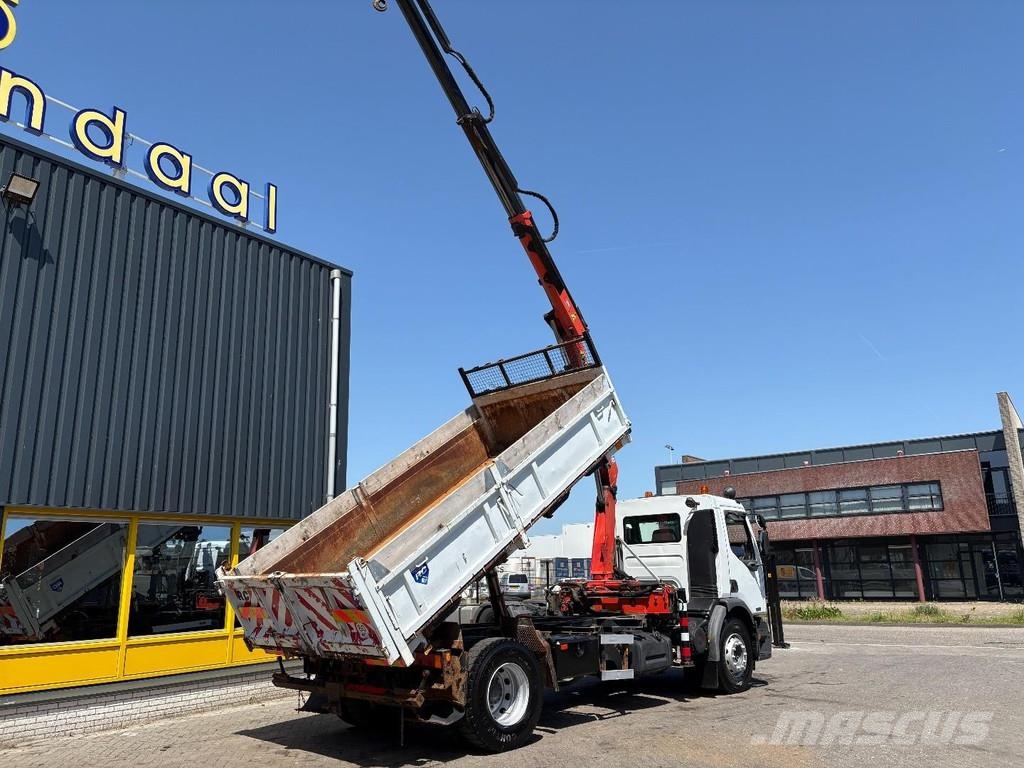 Renault Premium + PALFINGER PK 10000. 2 X EXT. + REMOTE + Bañeras basculantes usadas