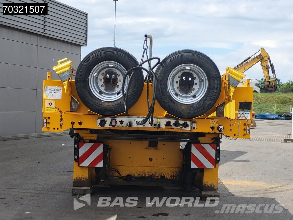 Faymonville F-S43-1ACA 3x Steering Extendable Nisko-utovarne poluprikolice