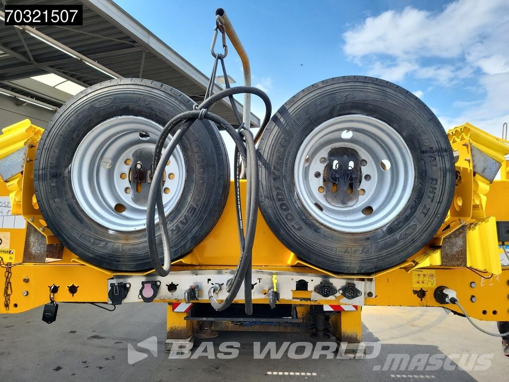 Faymonville F-S43-1ACA 3x Steering Extendable Nisko-utovarne poluprikolice