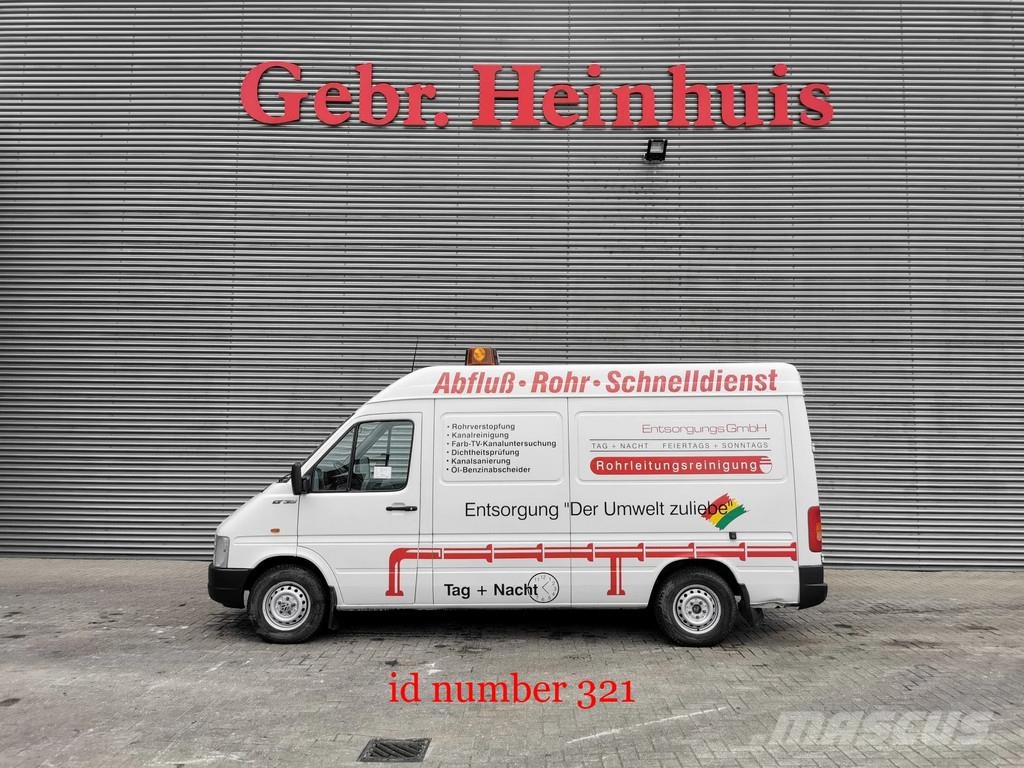 Volkswagen Lt 35 TDI Rohrleitungsreinigungswagen! Vehículos de caha cerrada
