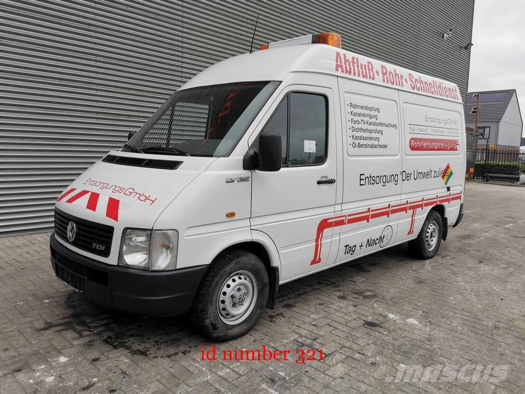 Volkswagen Lt 35 TDI Rohrleitungsreinigungswagen! Vehículos de caha cerrada