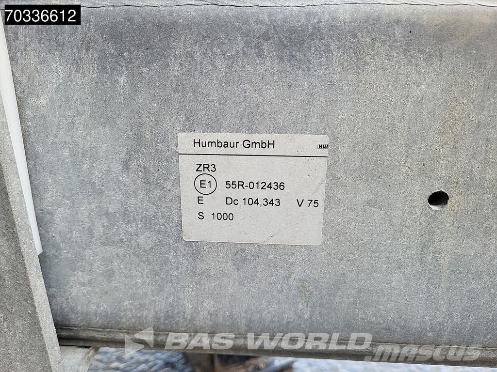 Humbaur HBTZ 217224 BS SCHRAEG 2 axles APK 01/27 Ramps Lif Tieflader