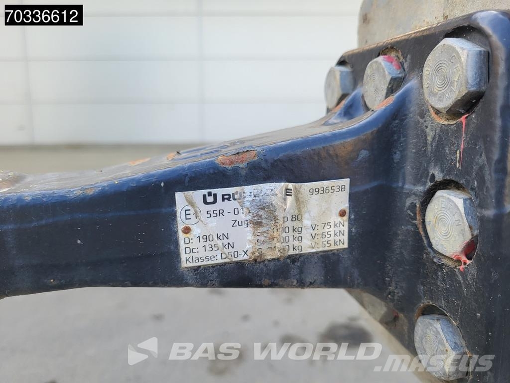 Humbaur HBTZ 217224 BS SCHRAEG 2 axles APK 01/27 Ramps Lif Tieflader