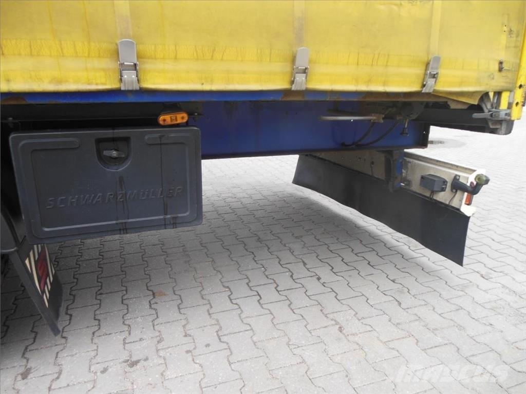 Schwarzmüller W103, COIL MULDE návěs pro nákladní Ημιρυμούλκες Κουρτίνα