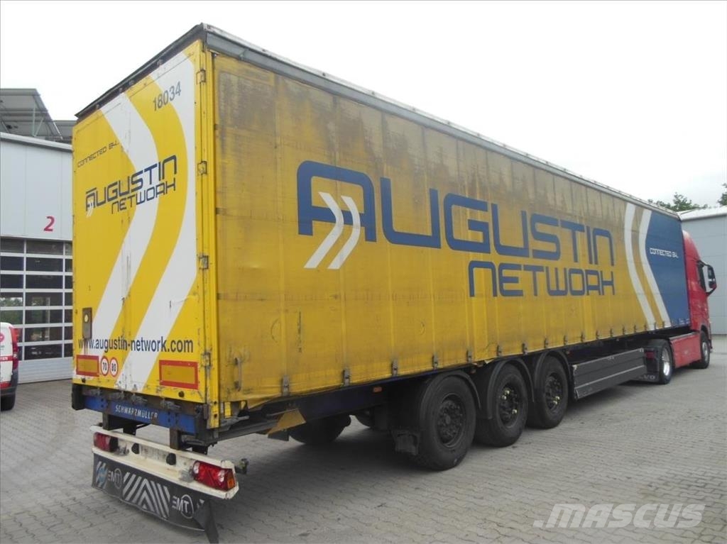 Schwarzmüller W103, COIL MULDE návěs pro nákladní Ημιρυμούλκες Κουρτίνα