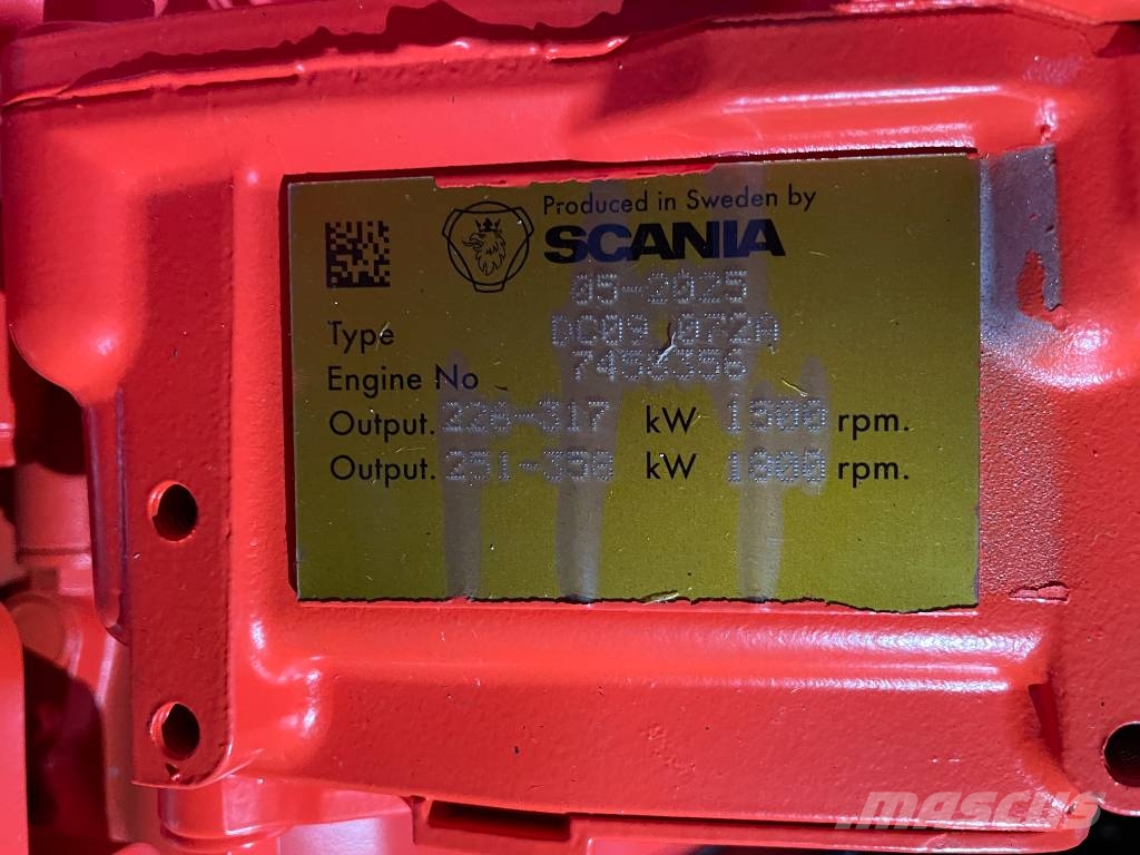 Scania DC09 072A - 300 kVA Generator - DPX-19760 Geradores a diesel