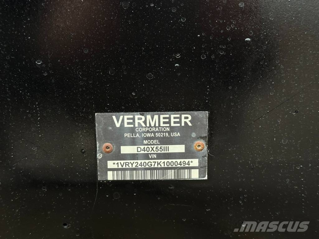 Vermeer D 40x55 S3 Horisontaalsed puurmasinad