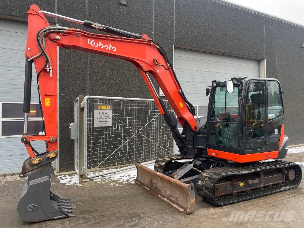 Kubota KX080-4a 中型挖掘机