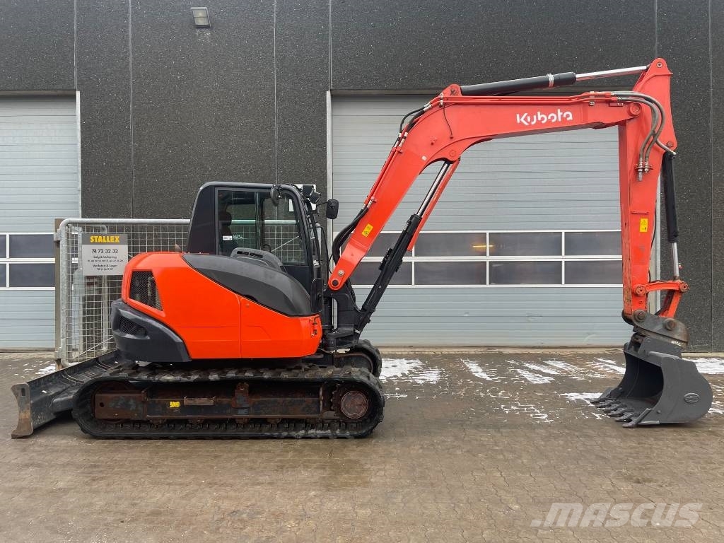 Kubota KX080-4a 中型挖掘机