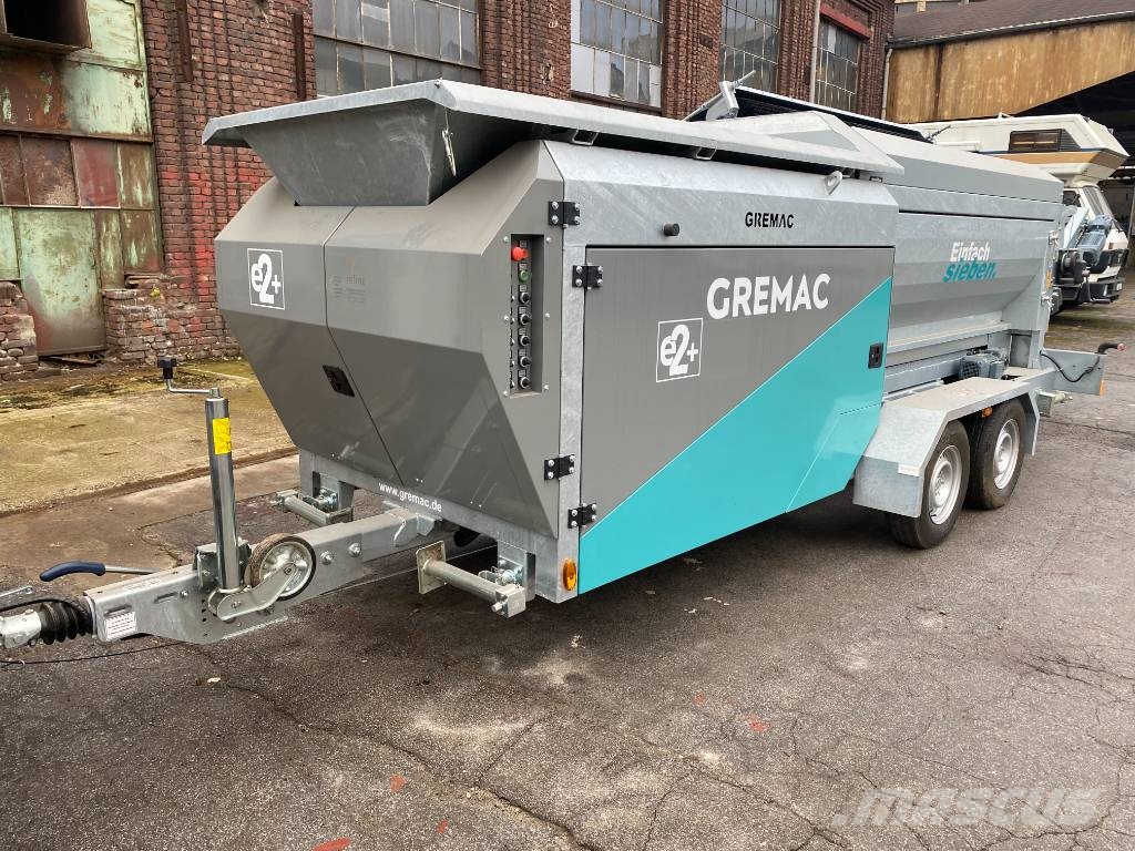 Gremac e2+ Mobiele zeefinstallaties