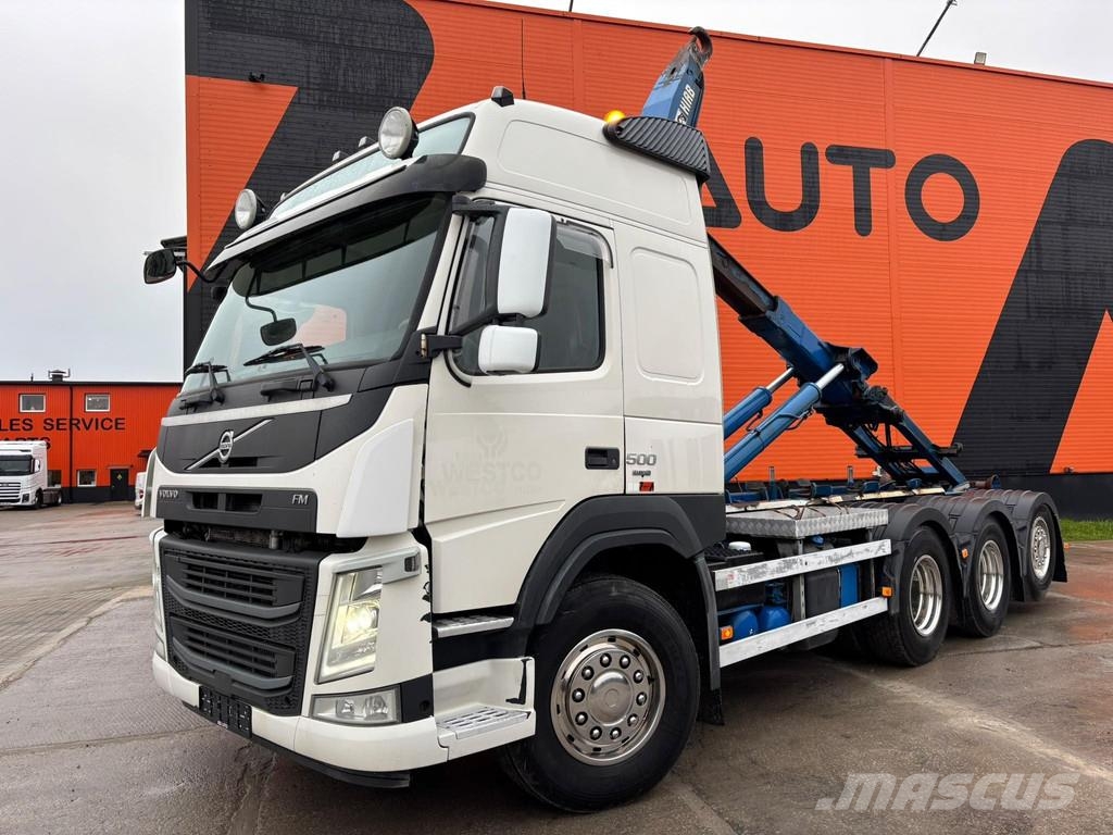 Volvo FM 500 8x4*4 HIAB XR 20 ton / L=5600 mm Camion ampliroll