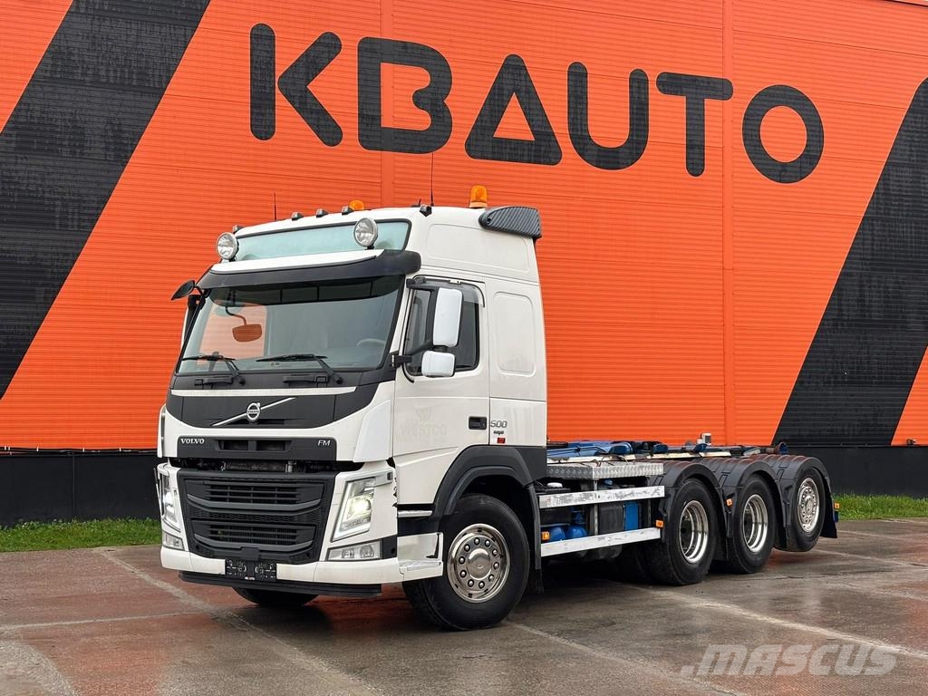 Volvo FM 500 8x4*4 HIAB XR 20 ton / L=5600 mm Camion ampliroll
