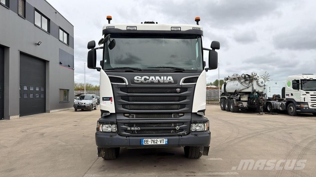 Scania R580 (EURO 6 / FRENCH TRUCK / BIG HUB / 6X4 / TAJF Tahače