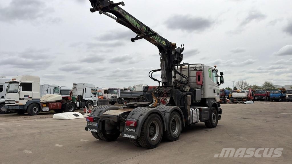 Scania R580 (EURO 6 / FRENCH TRUCK / BIG HUB / 6X4 / TAJF Tahače