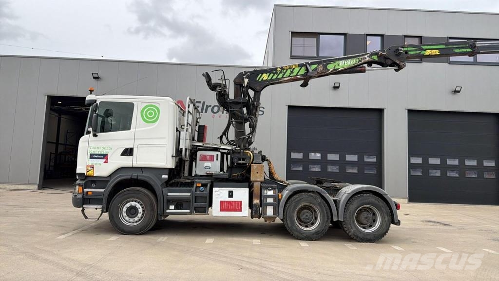 Scania R580 (EURO 6 / FRENCH TRUCK / BIG HUB / 6X4 / TAJF Tahače